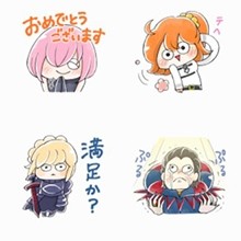 【FGO】LINEスタンプ“FGO ゆるっと日常スタンプ”が4月28日より発売！ MOGU氏描き下ろしの“ゆるカワ”イラストで全40種_07