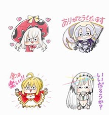 【FGO】LINEスタンプ“FGO ゆるっと日常スタンプ”が4月28日より発売！ MOGU氏描き下ろしの“ゆるカワ”イラストで全40種_03