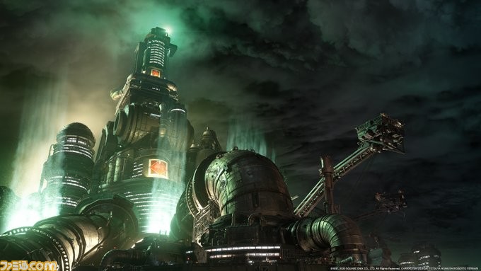 FF7 リメイク』神羅ビルや蜜蜂の館など4種類のバーチャル背景が配布中