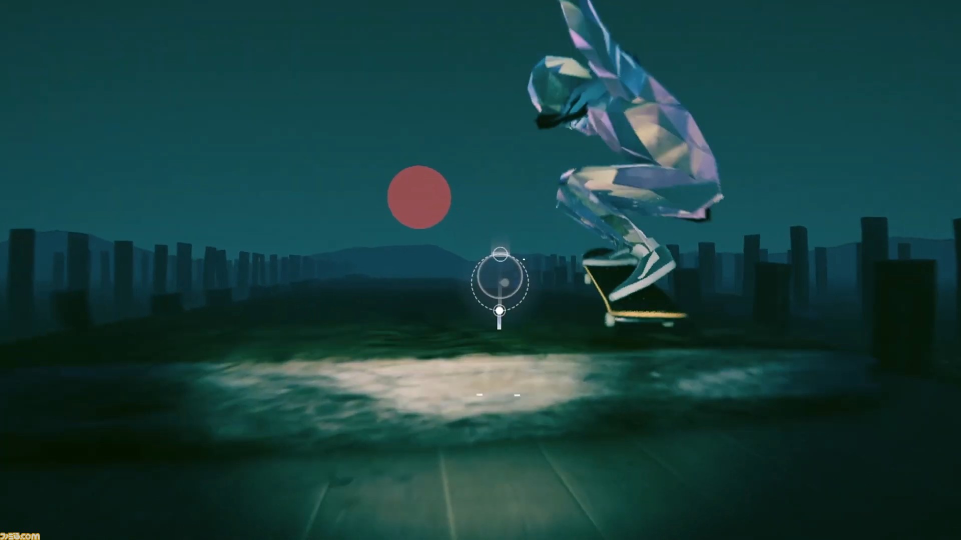 超現実的なスタイリッシュ地下世界を滑っていく実験的スケボーゲーム Skate Story ファミ通 Com