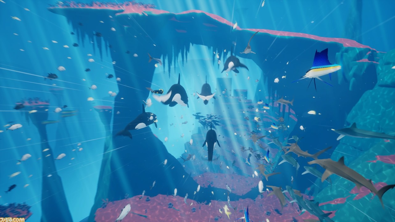 Abzu 色鮮やかな海中世界を魚たちと大冒険する夢のようなダイビングアドベンチャー とっておきインディーsp ゲーム エンタメ最新情報のファミ通 Com