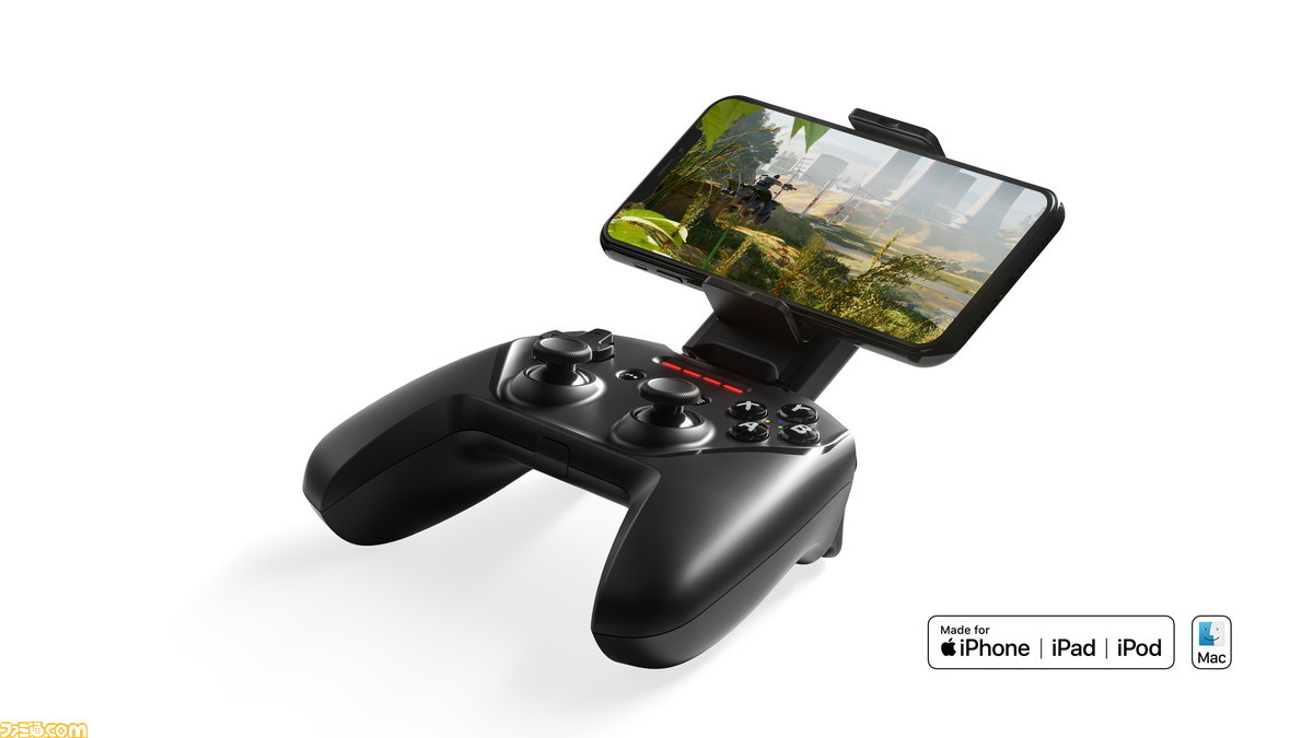 Steelseries Iphoneやmacに対応したワイヤレスゲーミングコントローラー Nimbus Wireless Controller を発表 ゲーム エンタメ最新情報のファミ通 Com