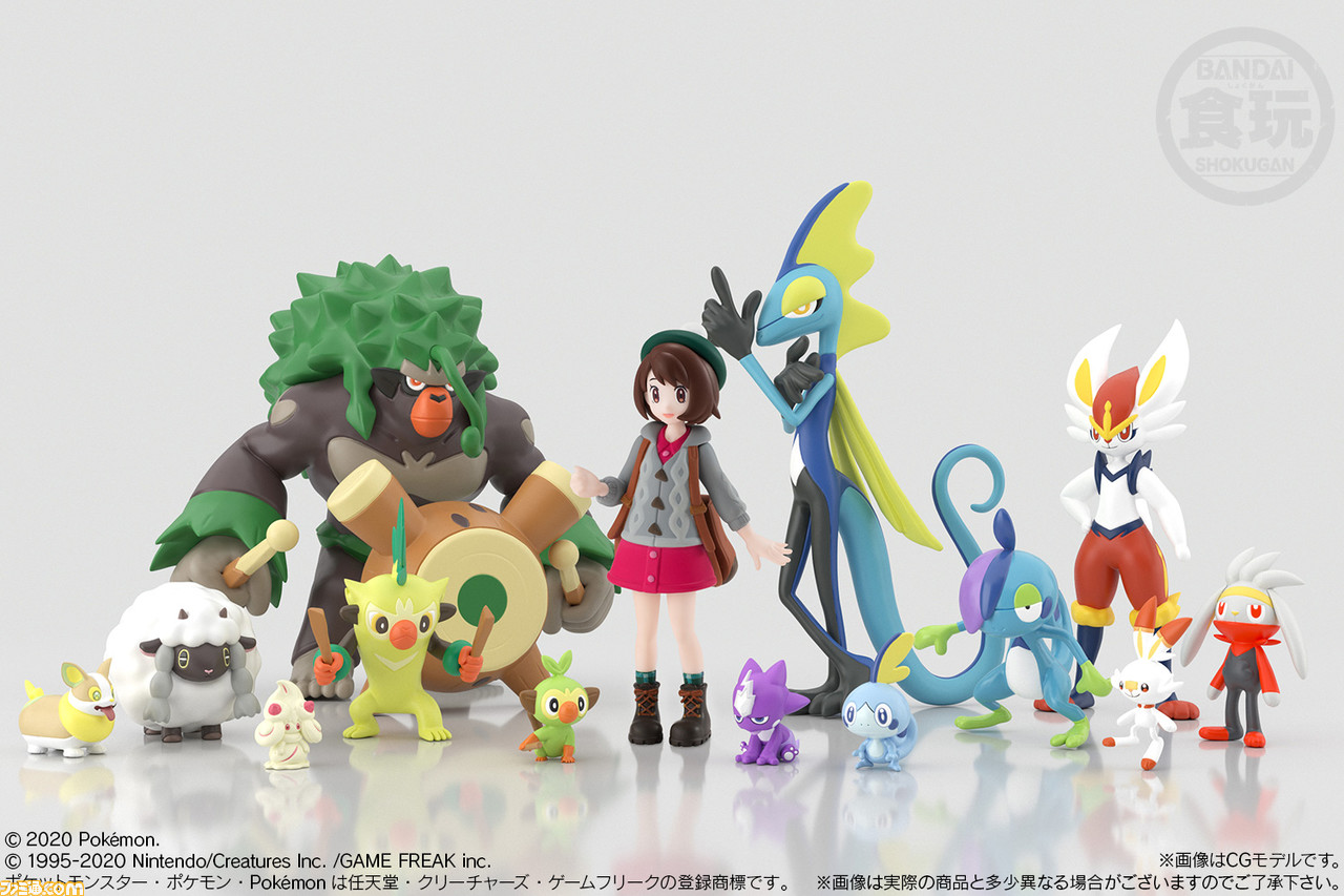 ポケモン剣盾 ガラル地方 の1 スケールフィギュアが9月に発売 女の子の主人公 ユウリや最初に選ぶ3体のポケモンなどがラインアップ ゲーム エンタメ最新情報のファミ通 Com