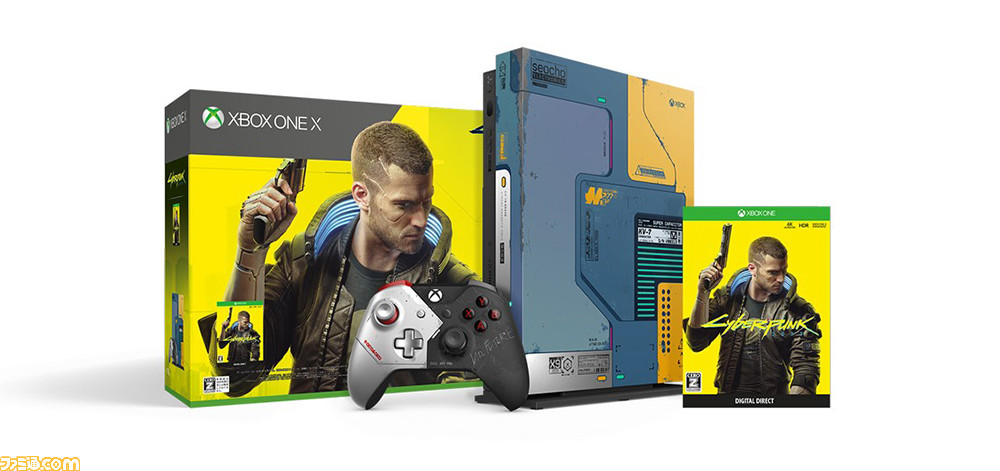 サイバーパンク77 のデザインがかっこいい Xbox One X サイバーパンク77 リミテッド エディション が6月8日に数量限定で発売 ファミ通 Com