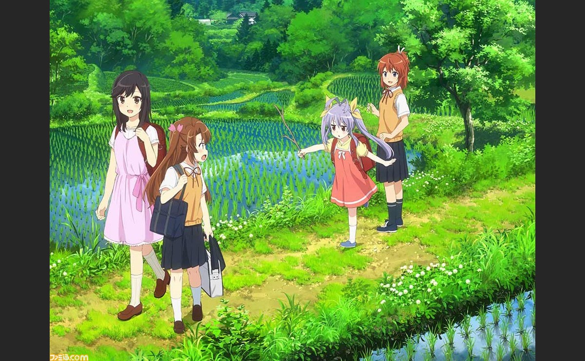 テレビアニメ のんのんびより のんすとっぷ 21年1月より放送スタート キービジュアル第1弾やメインキャスト スタッフも公開 ファミ通 Com