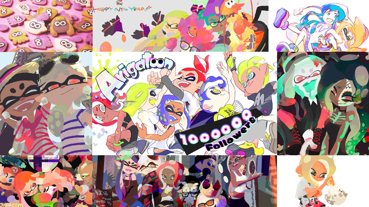 スプラトゥーン 公式twitterイラストまとめ 過去5年半の全ツイートから特別なイラスト 写真110種 Aを振り返る ゲーム エンタメ最新情報のファミ通 Com