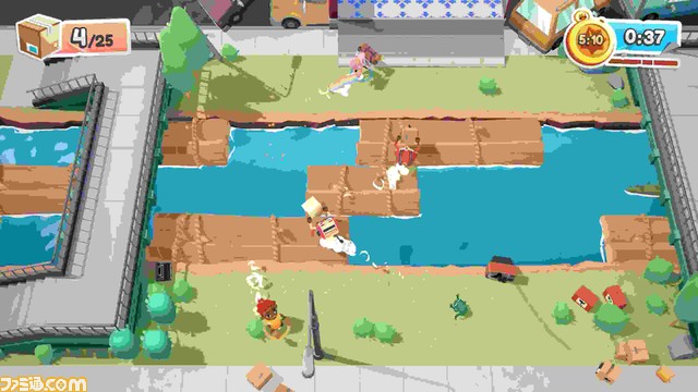『Moving Out』目指すは短時間での超高速引っ越し。ドタバタ引っ越しアクションゲーム!【とっておきインディー】_12