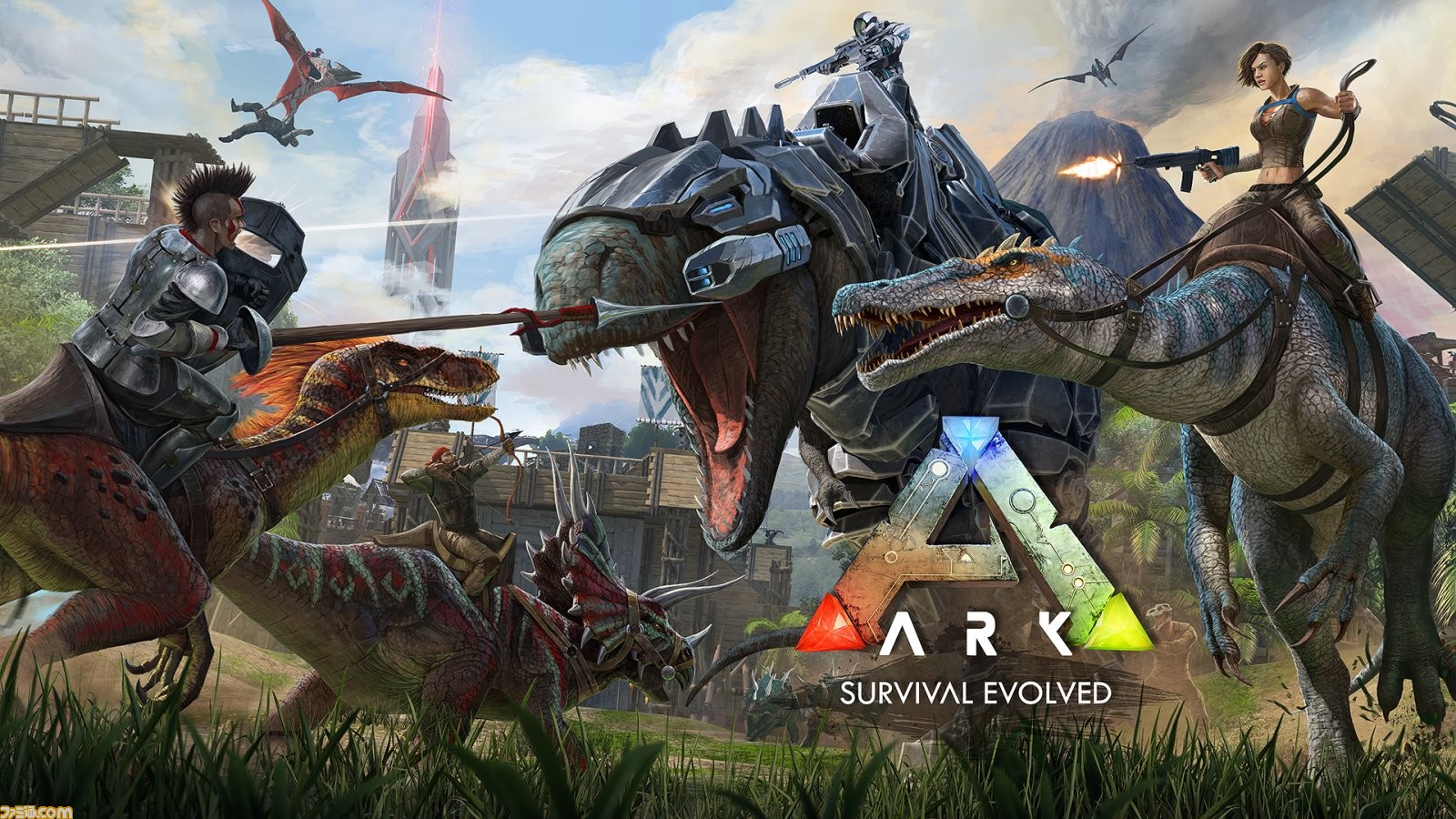 アーク サバイバル エボルブド 恐竜世界でサバイバルするオープンワールドアクションが無料配布中 6月19日0時まで Ark ファミ通 Com