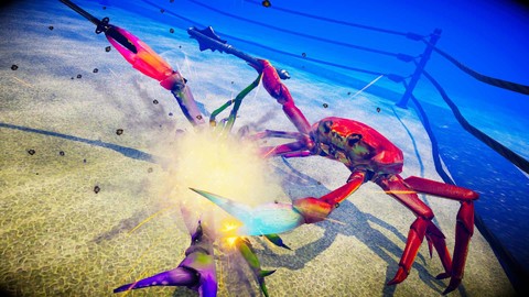 『カニノケンカ -Fight Crab-』がSwitch向けに8月20日に発売決定。ウワサのカニ3D格闘アクションゲーム