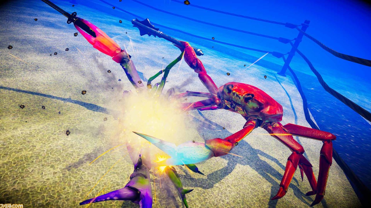 カニノケンカ Fight Crab がswitch向けに8月日に発売決定 ウワサのカニ3d格闘アクションゲーム ファミ通 Com