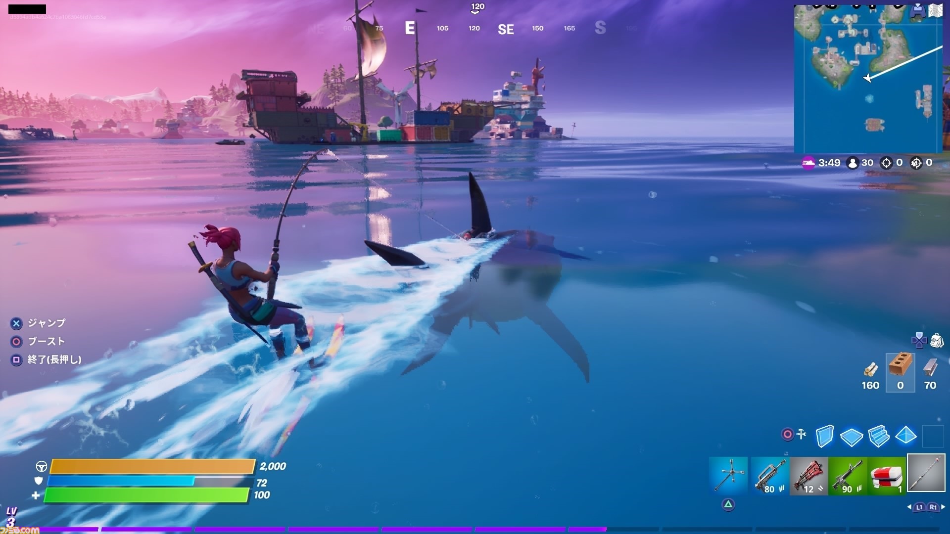 フォートナイト シーズン3プレイレビュー サメの水上スキー ほか海にフォーカスした新要素は遊び応えバツグン ゲーム エンタメ最新情報のファミ通 Com