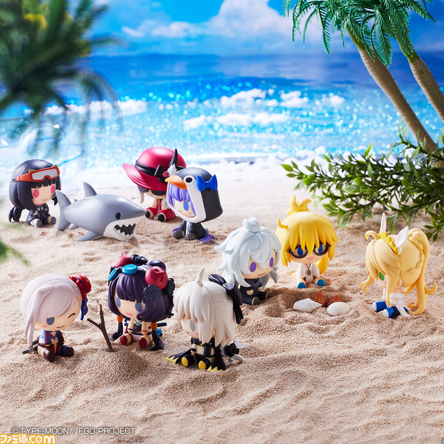 【FGO】一番くじ『水着剣豪七色勝負!』のフィギュア画像が初公開。ジャンヌ(姉)&リースXPの浜辺イメージカットも_04
