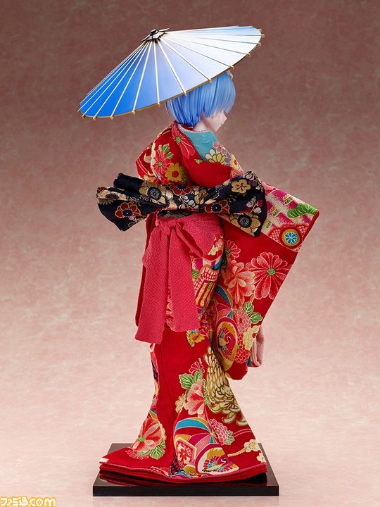 リゼロ』“レム 日本人形Ver”1/4スケールフィギュアが登場。現代の造形 
