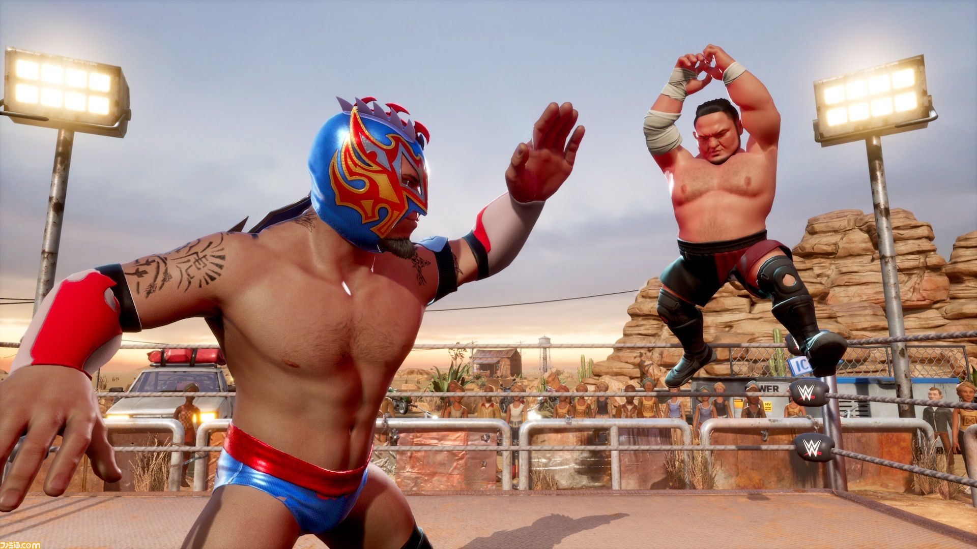 WWEのスーパースターたちが大乱闘!! 新作プロレスゲーム『WWE 2K