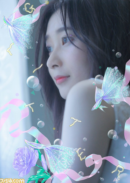 山下七海さん初のデジタルフォトブック『GLITTER』。メイキング映像のナレーションを田中美海さんが担当するエモ展開_01