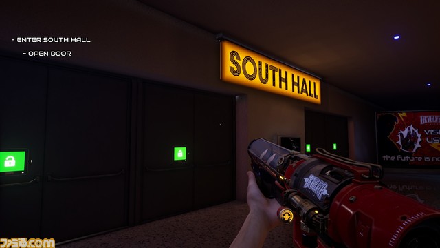 『Devolverland Expo』開催中止になったコンベンション会場に忍び込む一人称視点アドベンチャーがPCで無料公開_03