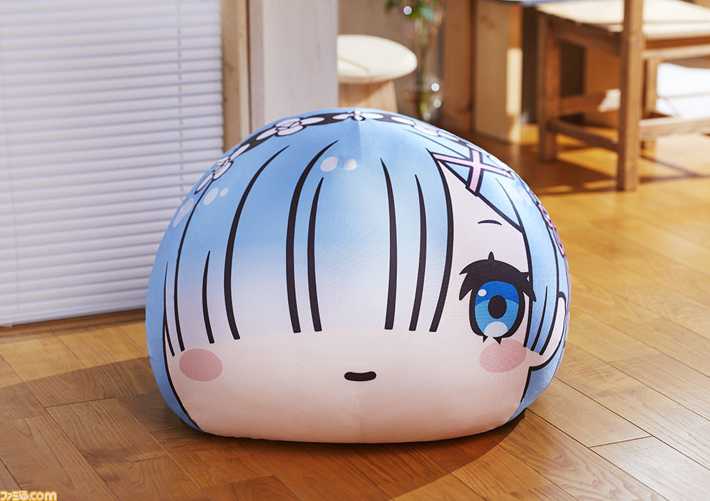 リゼロ レムの鬼かわいい もちぷちまるっこソファクッション が登場 約70cmのビッグサイズで触り心地も抜群 ファミ通 Com