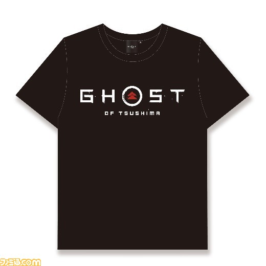Ghost of Tsushima ロゴ＆家紋 Tシャツ （GHOSTデザイン