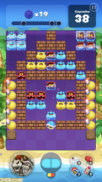 スマホ『ドクターマリオ ワールド』にファミコン版“8-bit ドクターマリオ”が登場。ファミコン＆ゲームボーイ版30周年記念_32