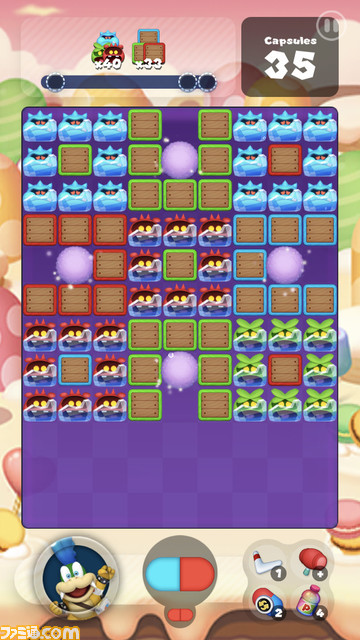 スマホ『ドクターマリオ ワールド』にファミコン版“8-bit ドクターマリオ”が登場。ファミコン＆ゲームボーイ版30周年記念_27