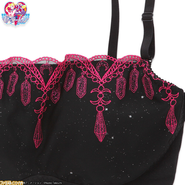 『美少女戦士セーラームーン』ルナとブラック・レディをイメージした下着やルームウェアが登場。上品な大人向けリラクシングウェア_05