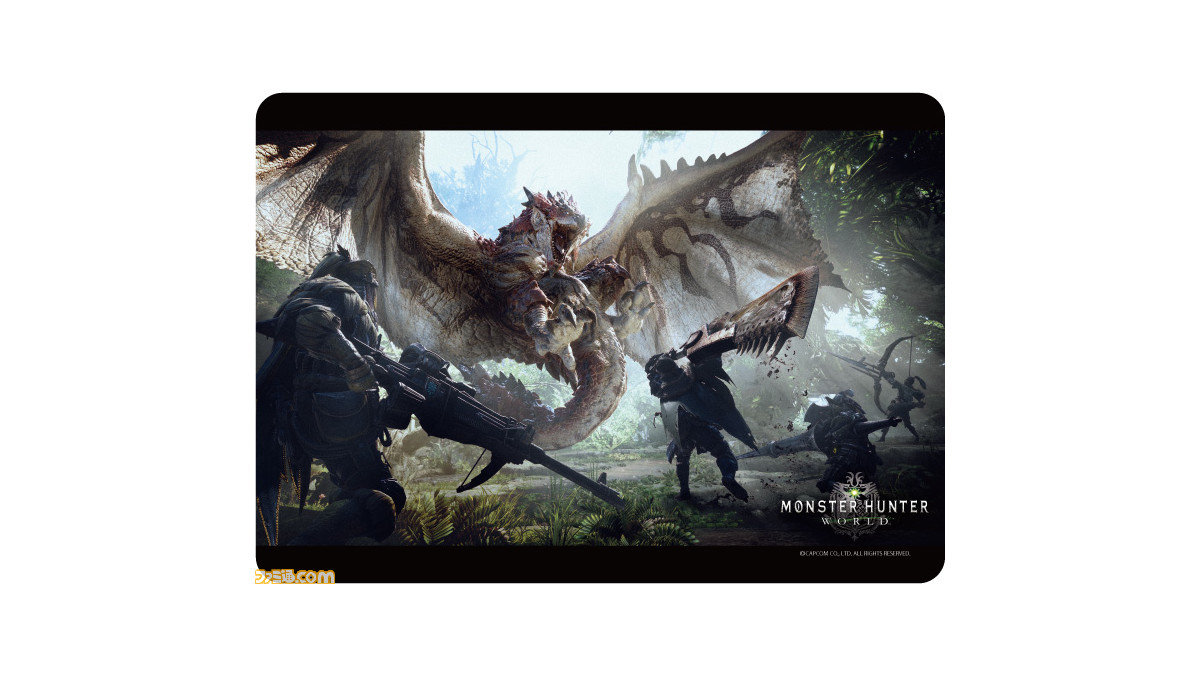 モンハン』シリーズのラバーマットが発売決定。リオレウス