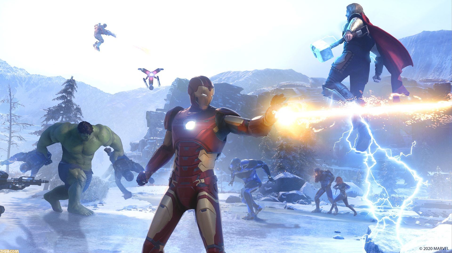 Marvel S Avengers アベンジャーズ ベータ関連インタビュー ホークアイやスパイダーマンについても直撃 ファミ通 Com