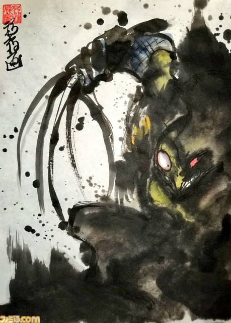 We sat down with artist and Japanese traditional youkai illustrator Fukuku to find out how much SAMURAI SHODOWN impacted their life. [Hotblooded SamSho Scrolls 1]_08