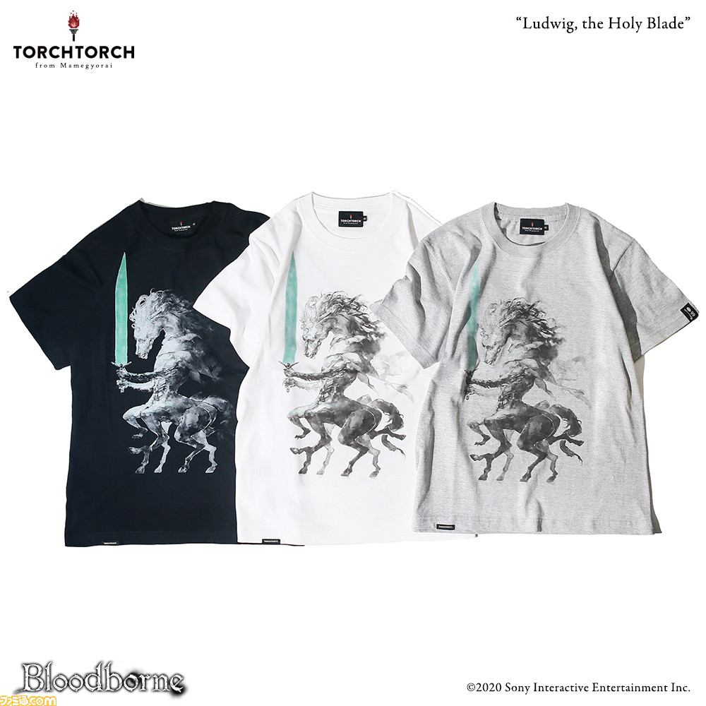 Bloodborne ブラッドボーン 聖剣のルドウイーク などがデザインされたtシャツ全4種が登場 9月上旬発売 本日8 7予約受付開始 ファミ通 Com