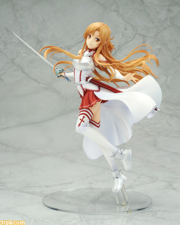 劇場版 Sao アスナ 血盟騎士団の団服 の1 7スケールフィギュアが再販決定 軽やかに舞うようなポージングに注目 ファミ通 Com