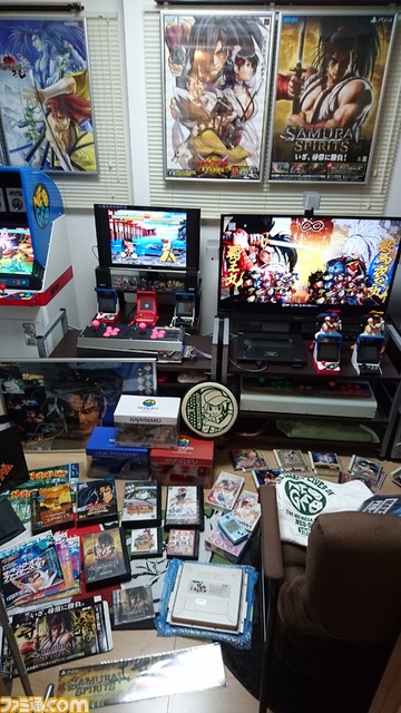 His house is an arcade!? This man collected over 1,700 SNK items since his first dive into SamSho![Hotblooded SamSho Scrolls 3]_05