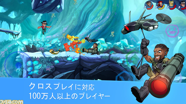 『ブロウルハラ』モバイル版が配信開始。他機種とのクロスプレイに対応_03