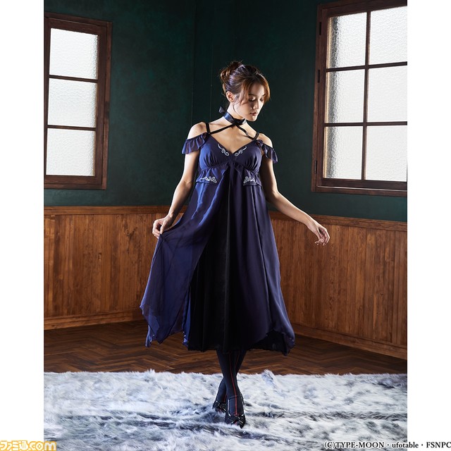 劇場版『Fate/stay night [Heaven's Feel]』“間桐桜-マキリの杯-”と“セイバーオルタ”をイメージしたネグリジェ＆レッグウェアが予約開始_04