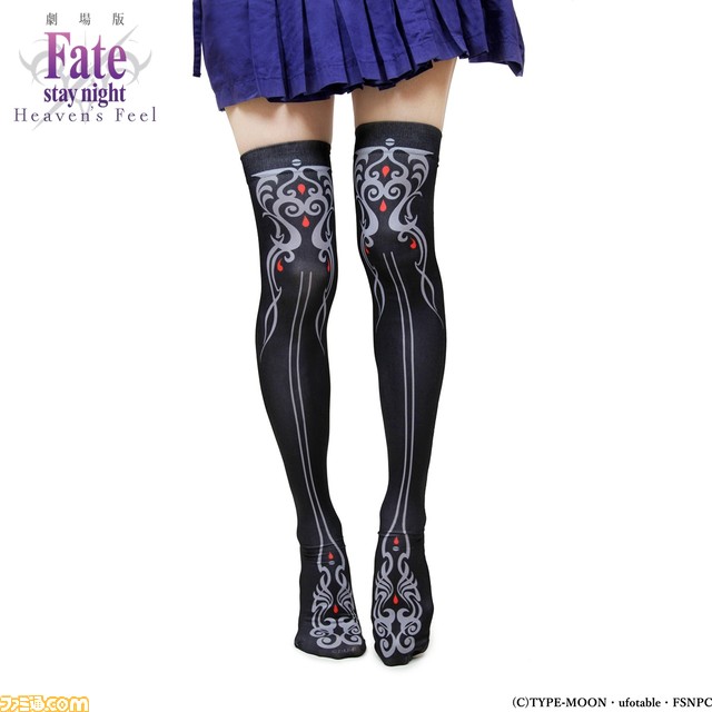 劇場版『Fate/stay night [Heaven's Feel]』“間桐桜-マキリの杯-”と“セイバーオルタ”をイメージしたネグリジェ＆レッグウェアが予約開始_09