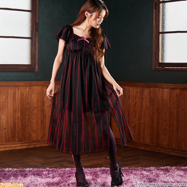 劇場版『Fate/stay night [Heaven's Feel]』“間桐桜-マキリの杯-”と“セイバーオルタ”をイメージしたネグリジェ＆レッグウェアが予約開始_02