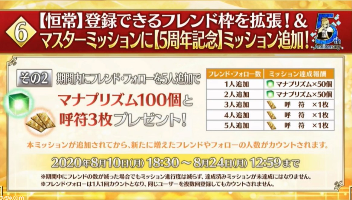 Fgo キャスターアルトリアや新規水着サーヴァント発表 5周年生放送の発表内容まとめ ファミ通 Com