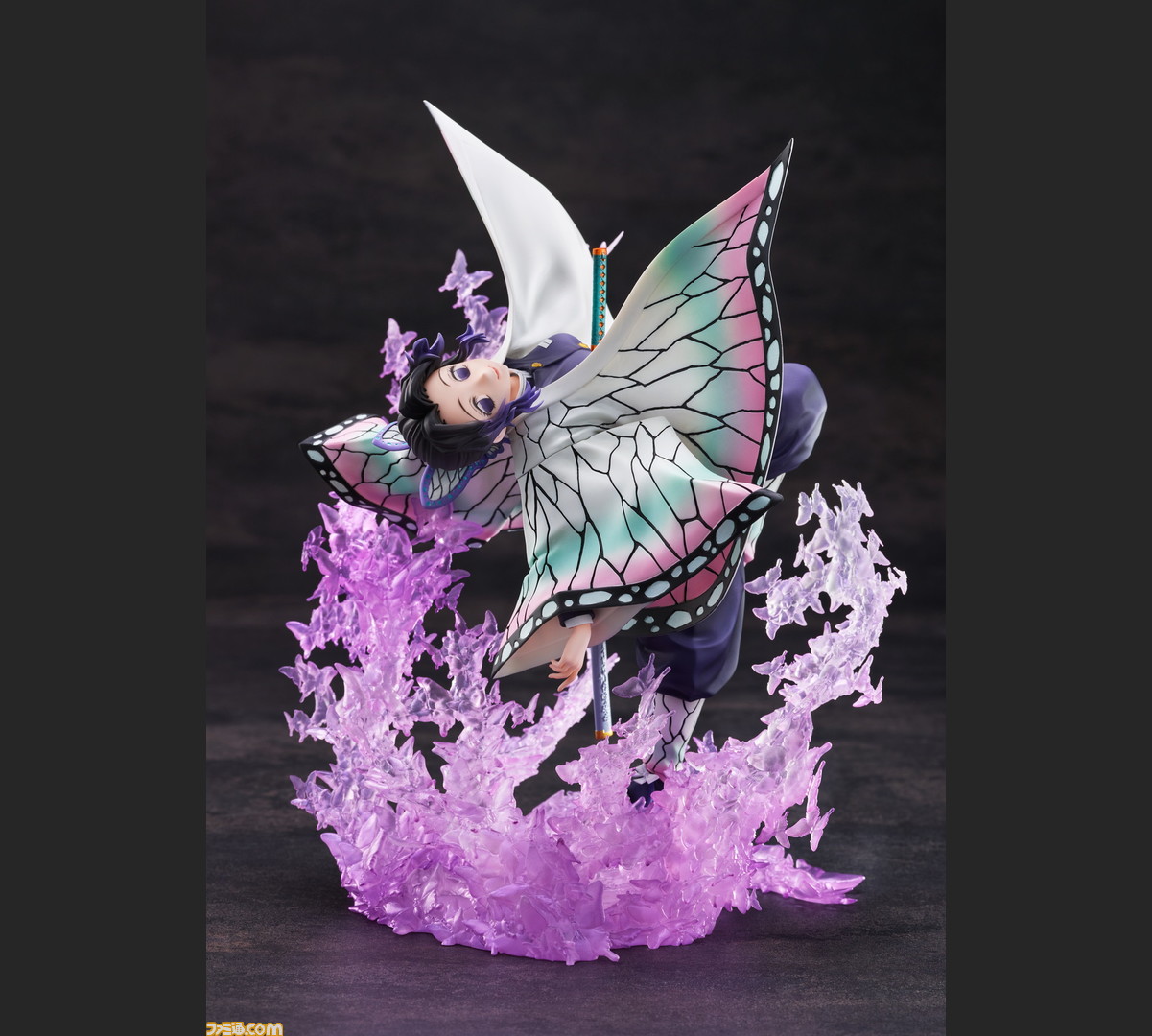 鬼滅の刃 蝶のように華麗に舞う 胡蝶しのぶ 1 8スケールフィギュアの予約受付スタート ファミ通 Com 鬼滅の刃 蝶のように華麗に舞う 胡蝶しのぶ 1 8スケールフィギュアの予約受付スタート ファミ通 Com