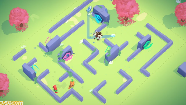  パーティーゲーム『ブーメランヒュー』が本日より配信開始。ブーメランでスイカやバナナの姿をした敵をぶった切れ！_03