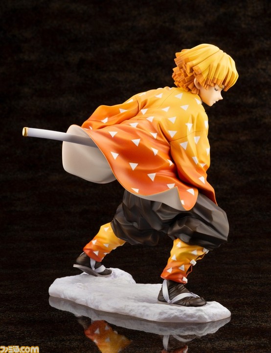 鬼滅の刃』我妻善逸の1/8スケールフィギュアが発売。 “霹靂一閃