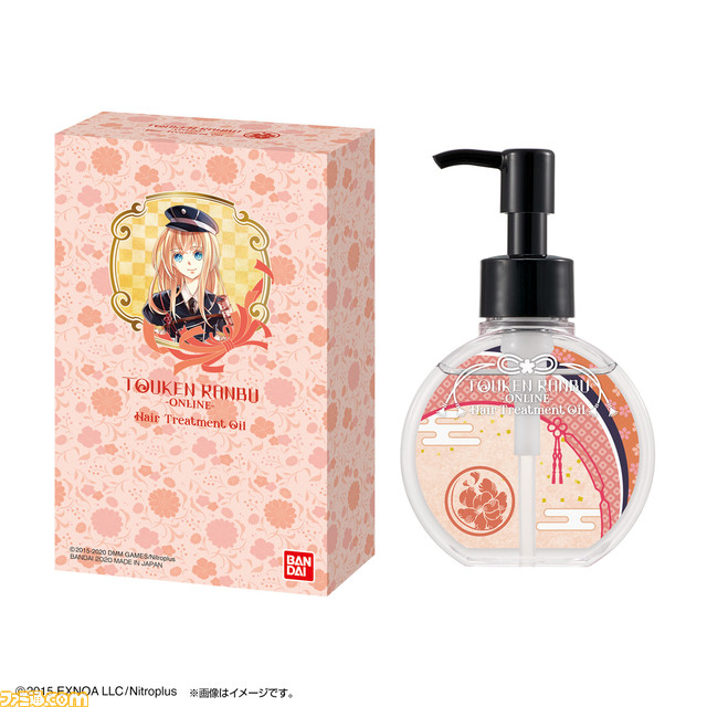 『刀剣乱舞-ONLINE-』刀剣男士モチーフのヘアトリートメントオイルが登場、鶴丸国永は鈴蘭、山姥切国広は柚子、乱藤四郎は桃の香り_07