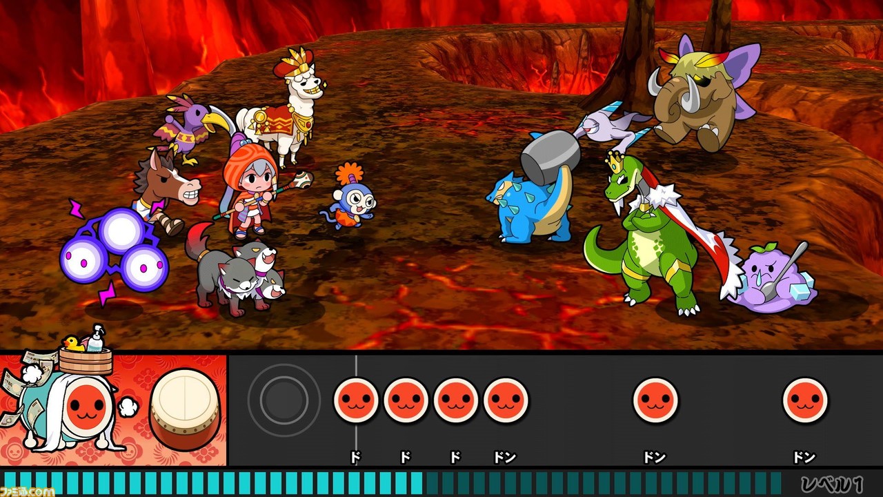 Switch『太鼓の達人 ドコどんRPGパック！』2020年冬発売決定