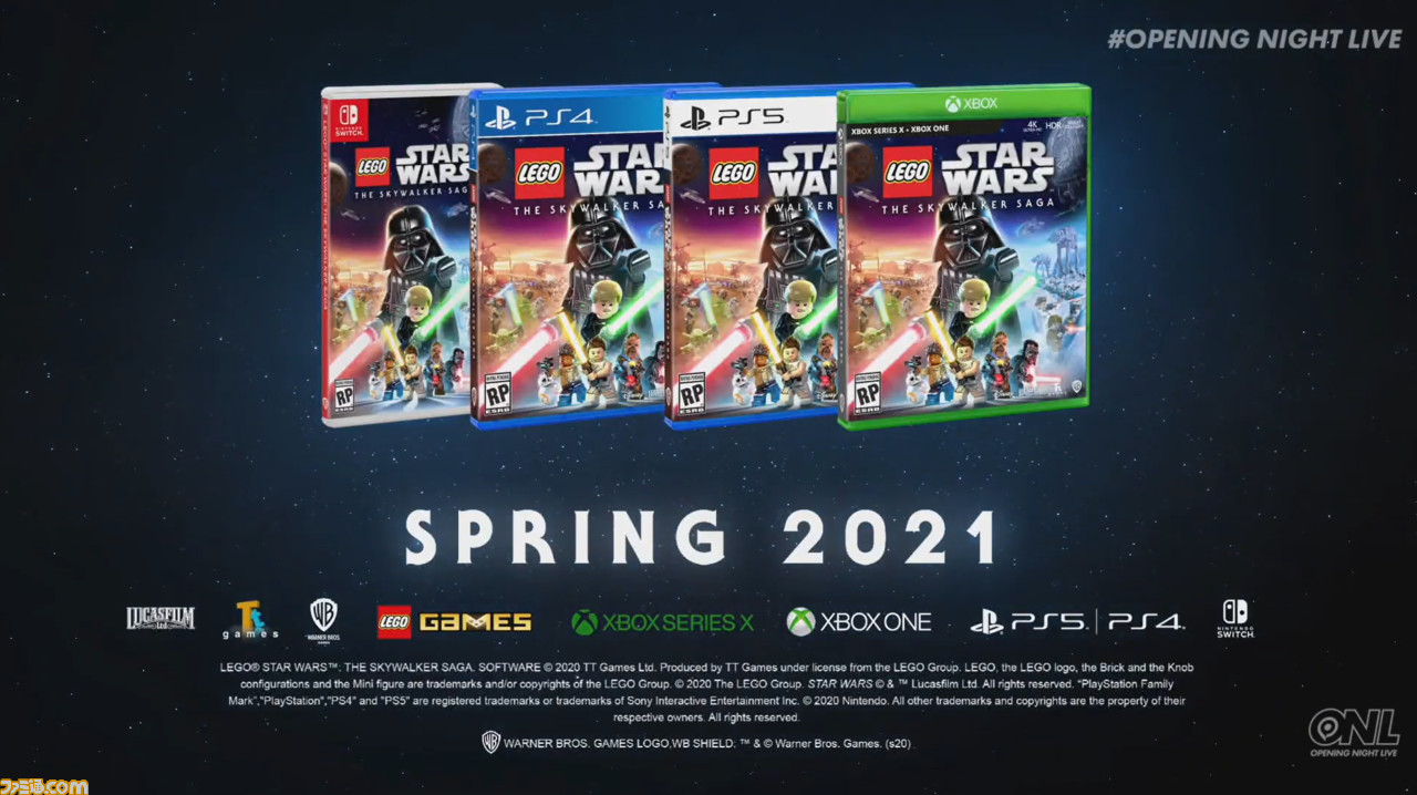 レゴ スター ウォーズ スカイウォーカー サーガ がps5とxsxでもリリース決定 発売は21年春に Gamescom ゲーム エンタメ最新情報のファミ通 Com