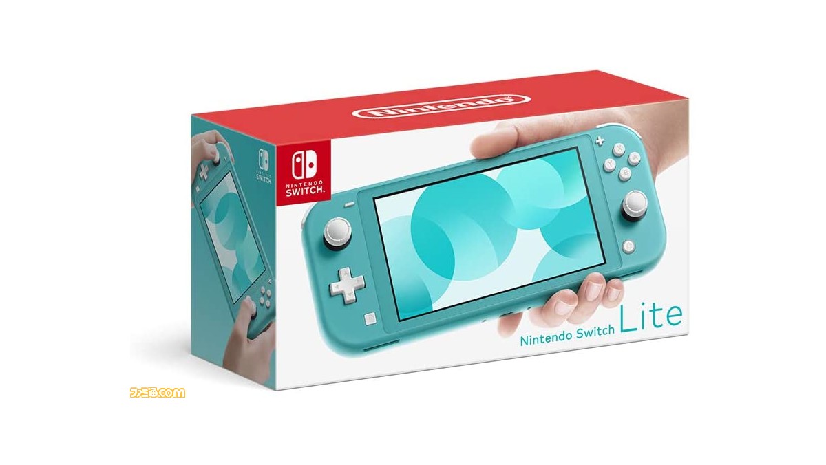 Amazon.co.jpでNintendo Switch Liteターコイズ、コーラルなどの各色が 