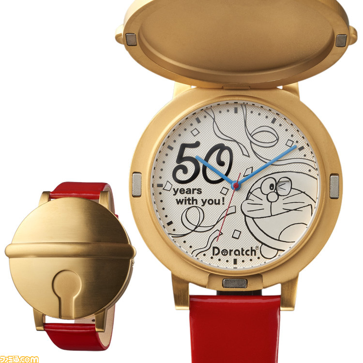 祝 ドラえもん 50周年記念 鈴モデル ローラー式の腕時計が本日 9 3 より受注開始 ファミ通 Com