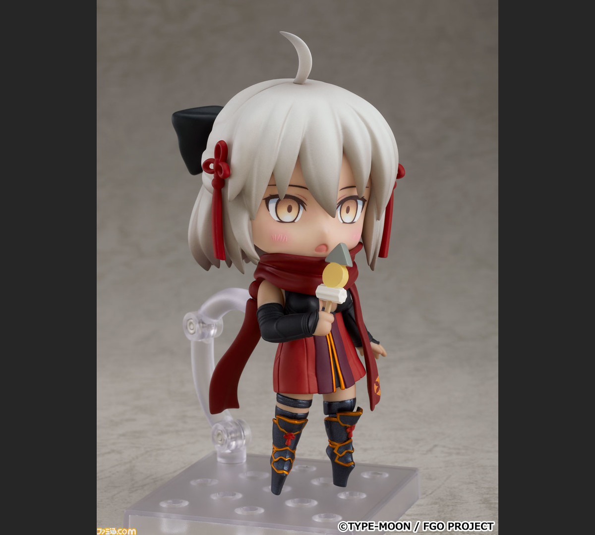 Fgo ねんどろいど沖田総司 オルタ 予約受付開始 なんかすごいビームエフェクトや大好物のおでんパーツも付属 ファミ通 Com
