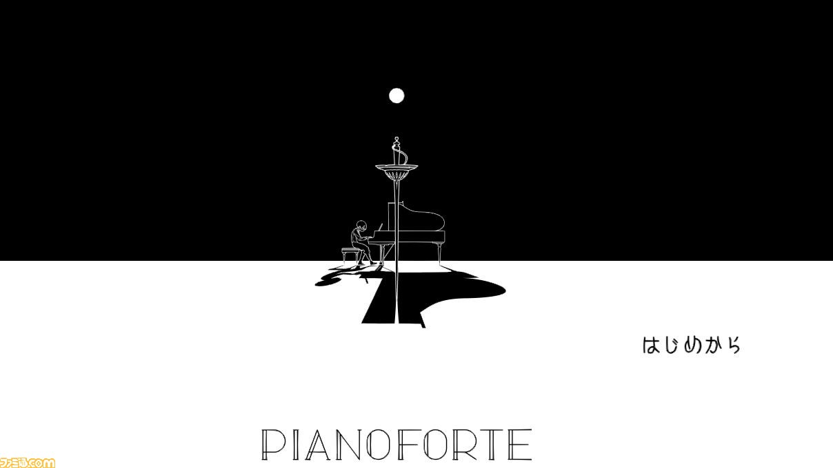 ピアノフォルテ モノクロで表現された世界で描かれる心揺さぶる幻想的なrpg とっておきインディー ファミ通 Com
