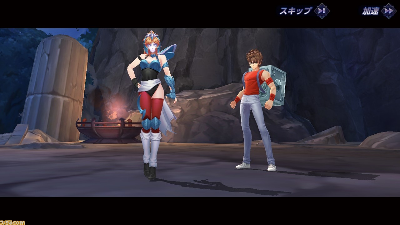 アプリ 聖闘士星矢 ライジングコスモ はオリジナリティに溢れ 遊びやすい3dスマホrpg 先行配信の海外では00万dl突破の話題作で 男女問わず小宇宙が爆発すること間違いナシ ファミ通 Com