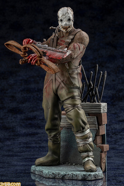 Dead By Daylight 作品の象徴的キラー トラッパー がフィギュア化 コトブキヤショップ限定特典として 可動式トラバサミ が付属 ゲーム エンタメ最新情報のファミ通 Com