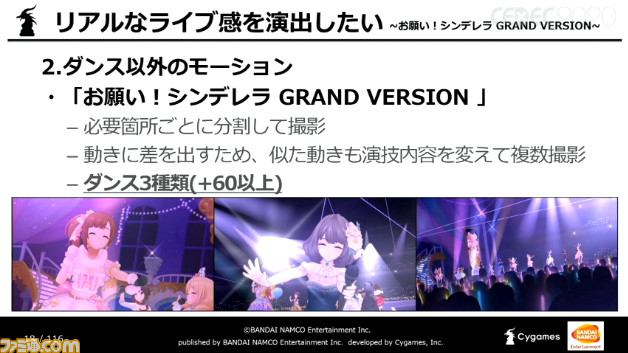 デレステ ユーザーに新しい体験を届け続けるには アイドルたちへの 想い がなによりも大切 Cedec ファミ通 Com