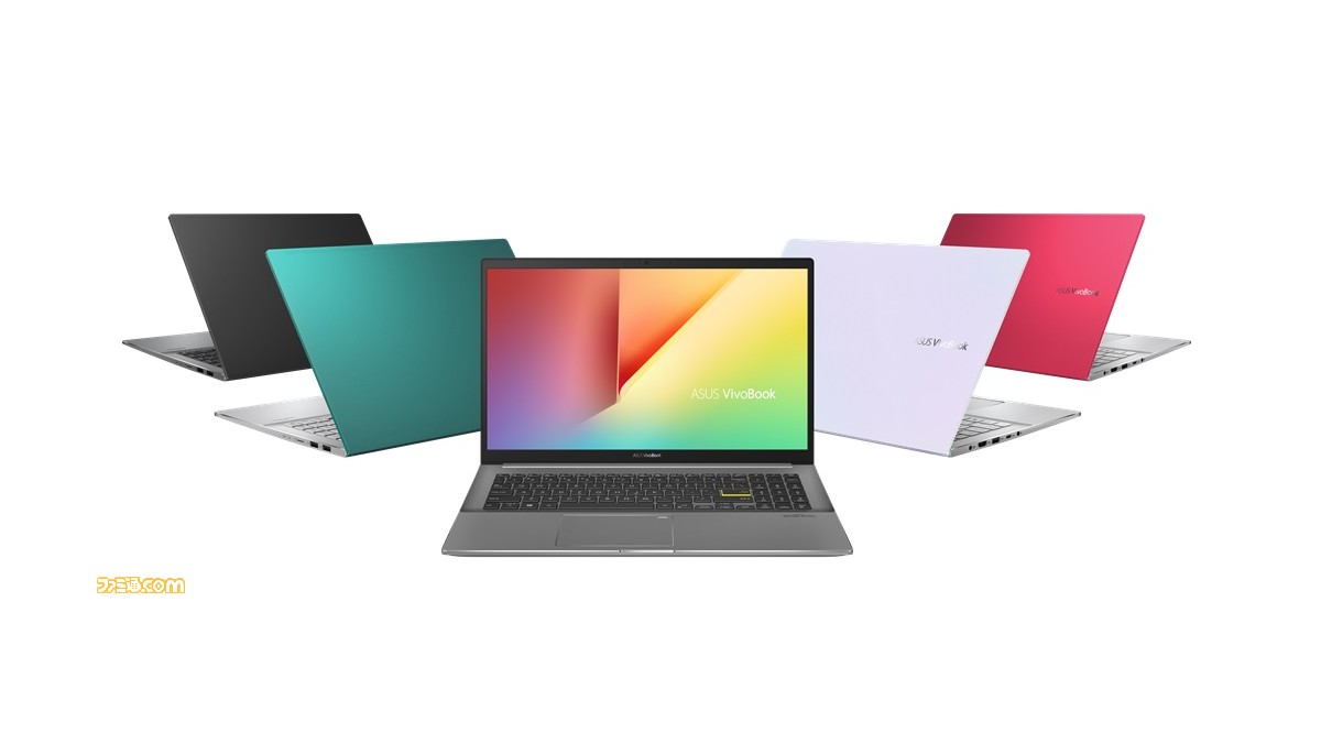 ASUS、最新世代CPU搭載ノートPC3製品18モデルを発表。最薄14.3ミリPC